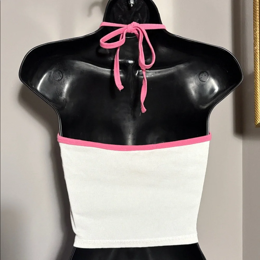 Barbie x Forever 21 Medium Halter Crop Top